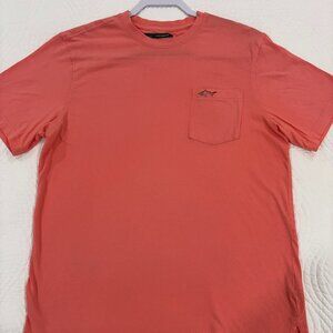 Greg Norman Medium Golf T-shirt,  Coral